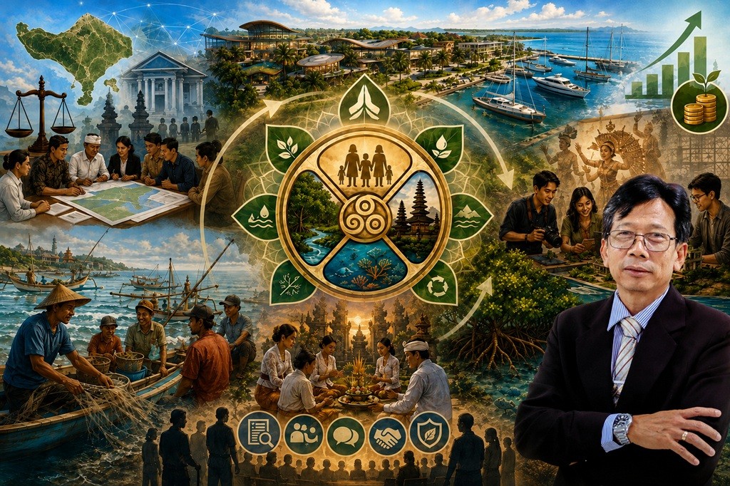 Kawasan Ekonomi Khusus Kura Kura Bali: Visionary Oasis Tri Hita Karana dalam Politik Ruang Pariwisata