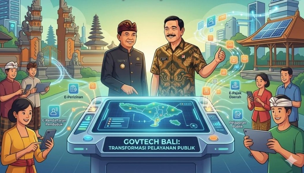 DPI:  Luhut dan Koster Percepatan Transformasi Digital Bali, GovTech Wujudkan Pelayanan Publik