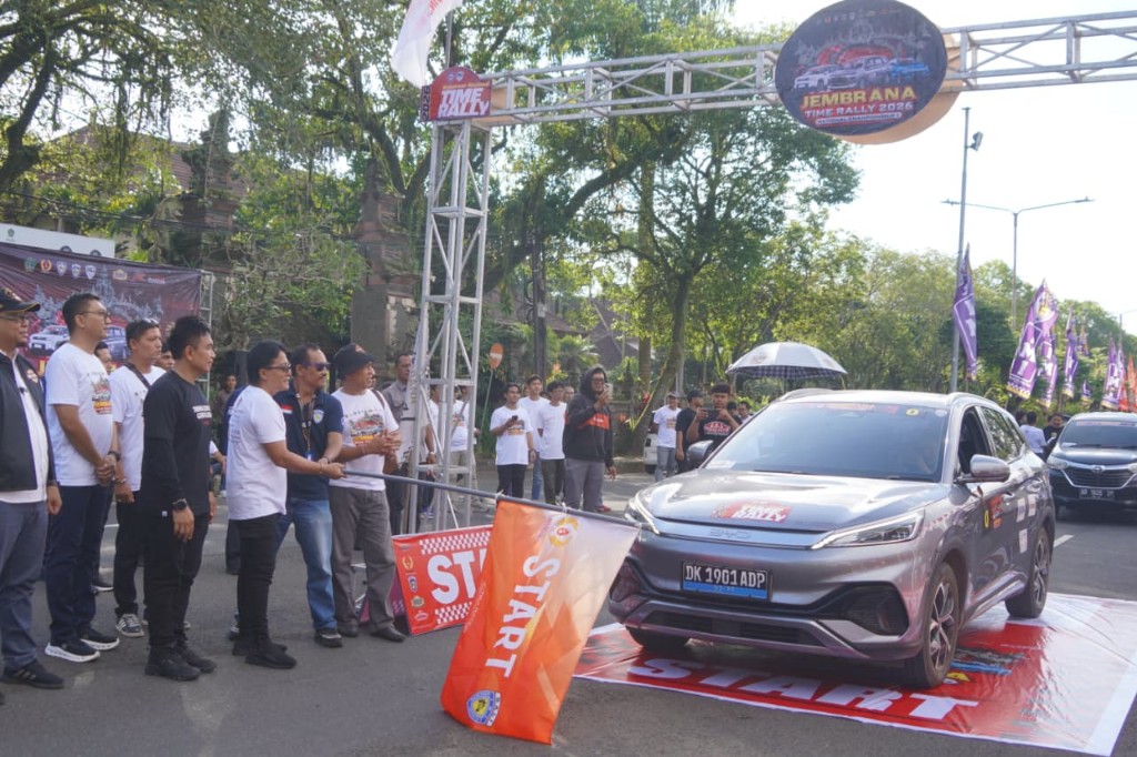 Diikuti Puluhan Peserta, Jembrana Tuan Rumah Perdana Kejurnas Time Rally 2026