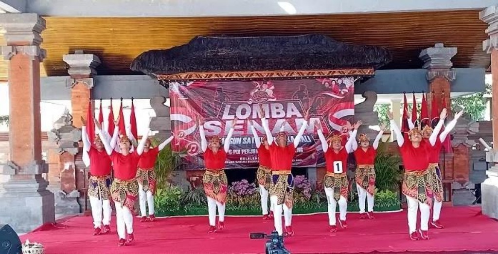 PDI Perjuangan Buleleng Gelorakan Hidup Sehat Lansia Lewat Lomba Senam Nangun Sad Kerthi Loka Bali