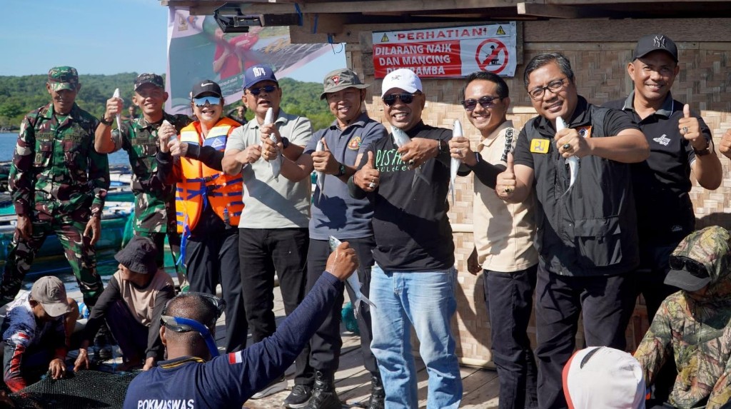 Dokumentasi dari - Bupati Sutjidra, Panen Raya 3 Ton Bandeng Premium, Menuju Pasar Internasional Melalui Hilirisasi!