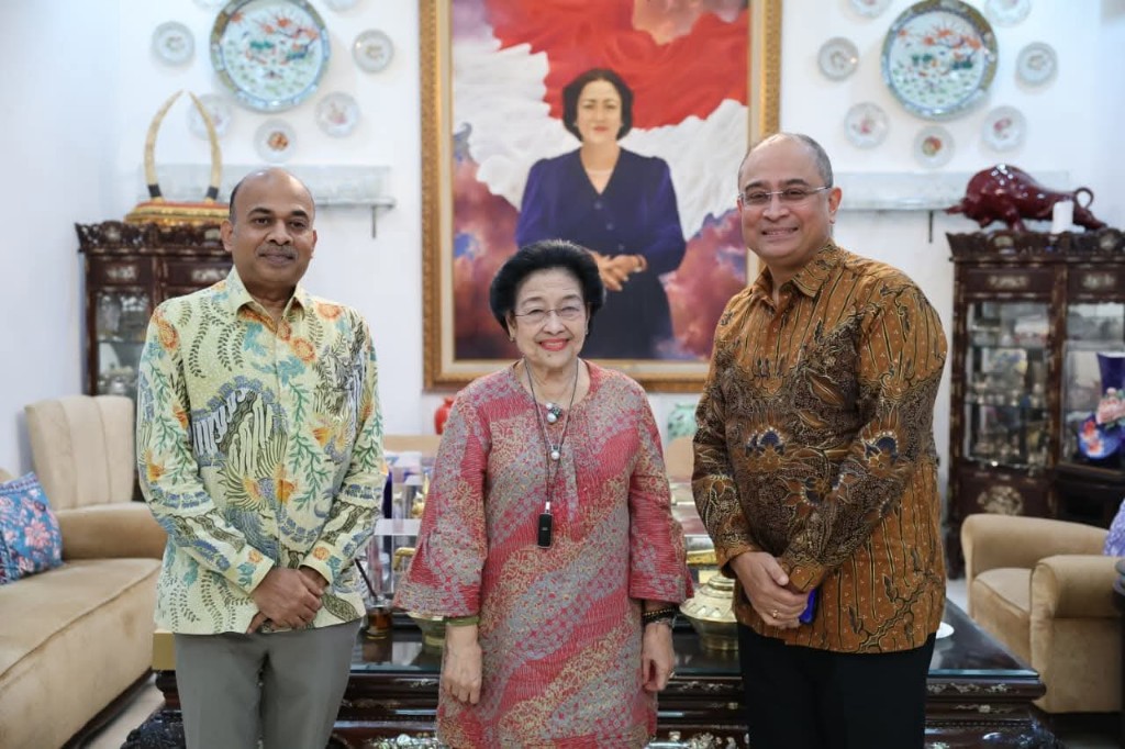 Dokumentasi dari - Pertemuan Dubes Sandeep - Megawati, Perkuat Hubungan India Indonesia