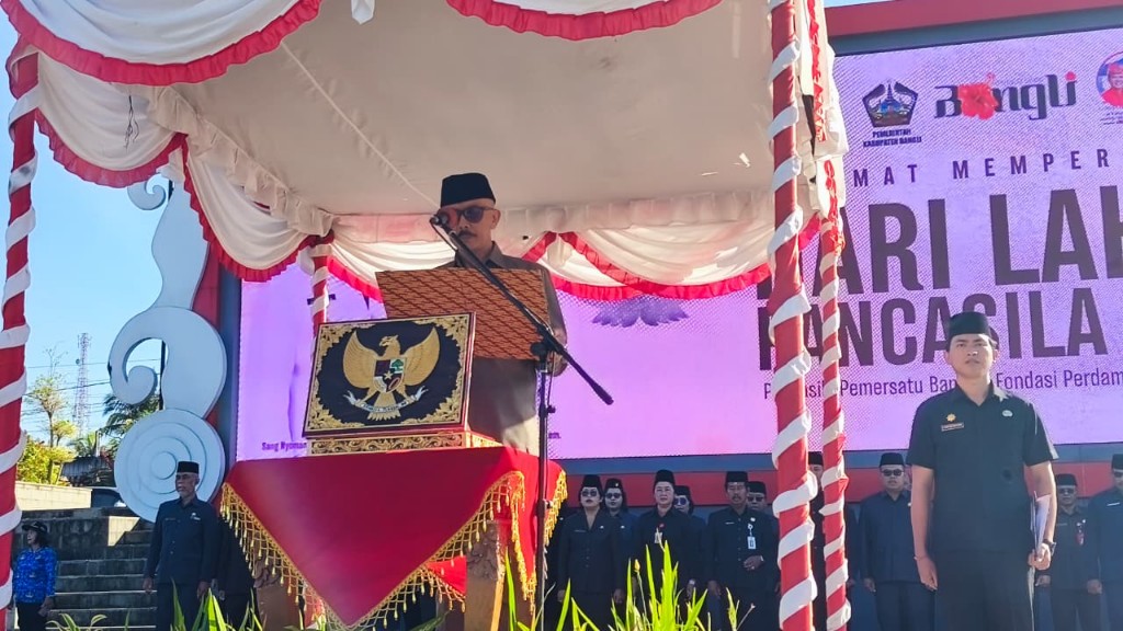Pimpin Apel Hari Lahir Pancasila, Wabup Diar Ajak Generasi Muda Jadi Garda Terdepan Penangkal Hoaks