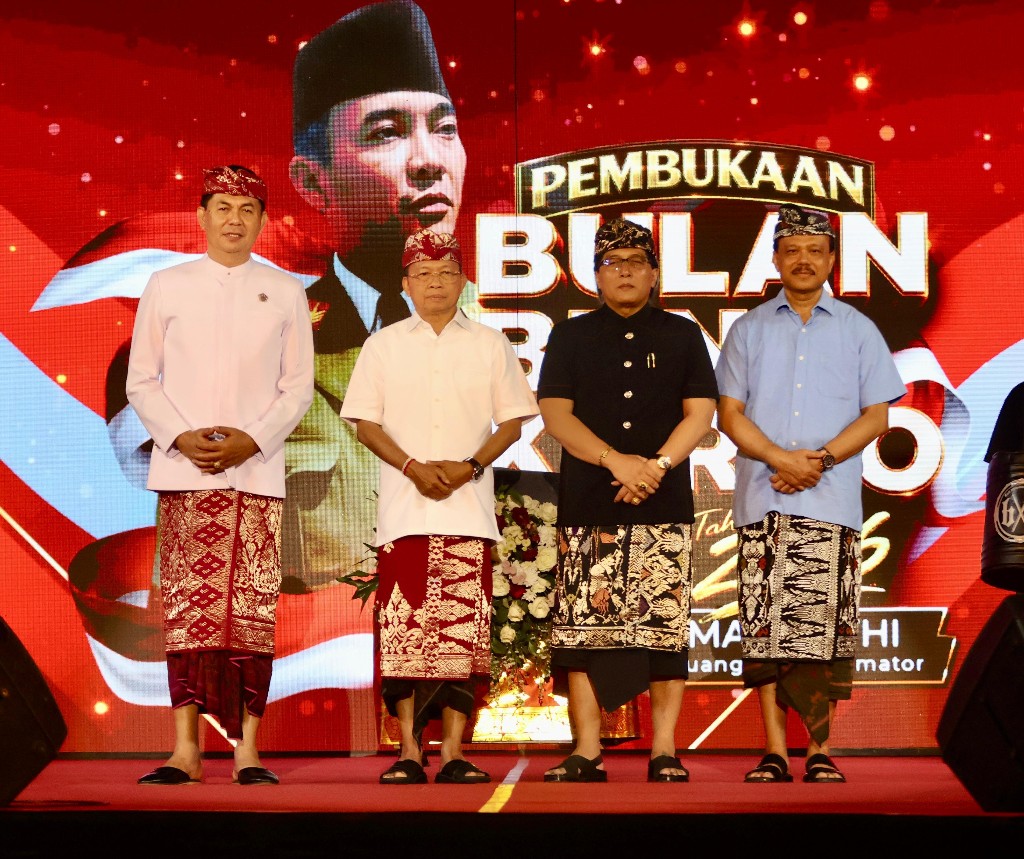 Gubernur Koster: Bulan Bung Karno Merawat Ingatan Kolektif Mewujudkan Bangsa Berdaulat, Berdikari, serta Berkepribadian dalam Kebudayaan