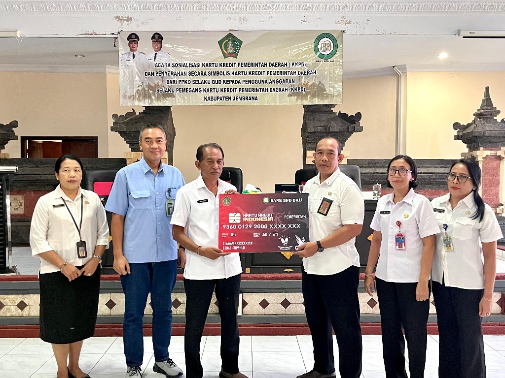 Pangkas Birokrasi Belanja, Pemkab Jembrana Akselerasi Penggunaan Kartu Kredit Pemerintah Daerah