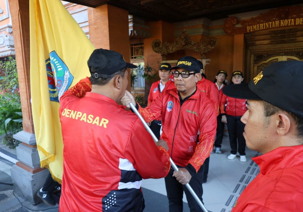 Wawali Arya Wibawa Motivasi Para Atlet Berjuang Maksimal Pada Porjar Provinsi Bali Tahun 2026