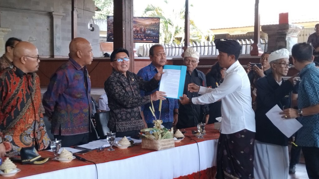 Audiensi FOR HATI ke DPRD Bali Terungkap Gubernur Bali dan Wali Kota Denpasar selaku Dewan Pengarah KEK