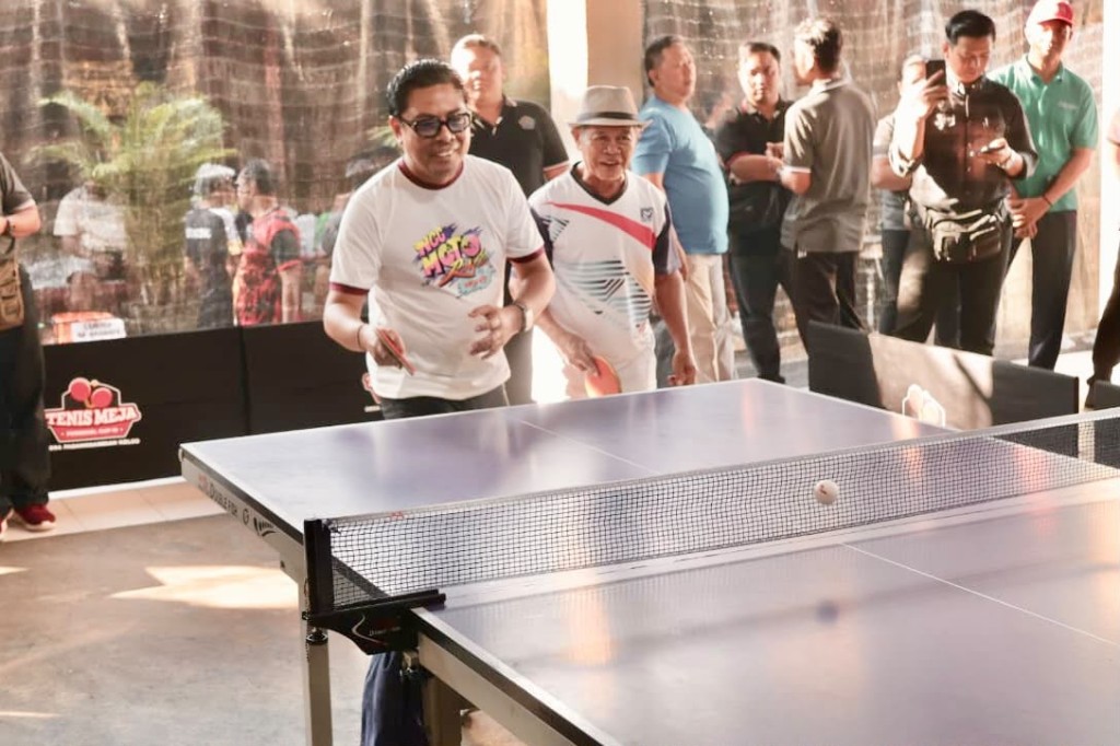 Turnamen Tenis Meja Perbekel Cup IV Desa Padangsambian Kelod Harapkan Jadi Wahana Penyaringan Bibit Atlet Muda Berbakat