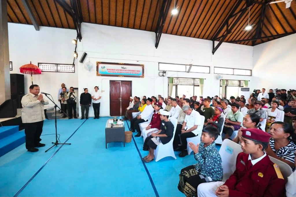 Di Bali, Presiden Prabowo Tegaskan Pendidikan Kunci Mewujudkan Kesejahteraan Rakyat di Semua Bidang