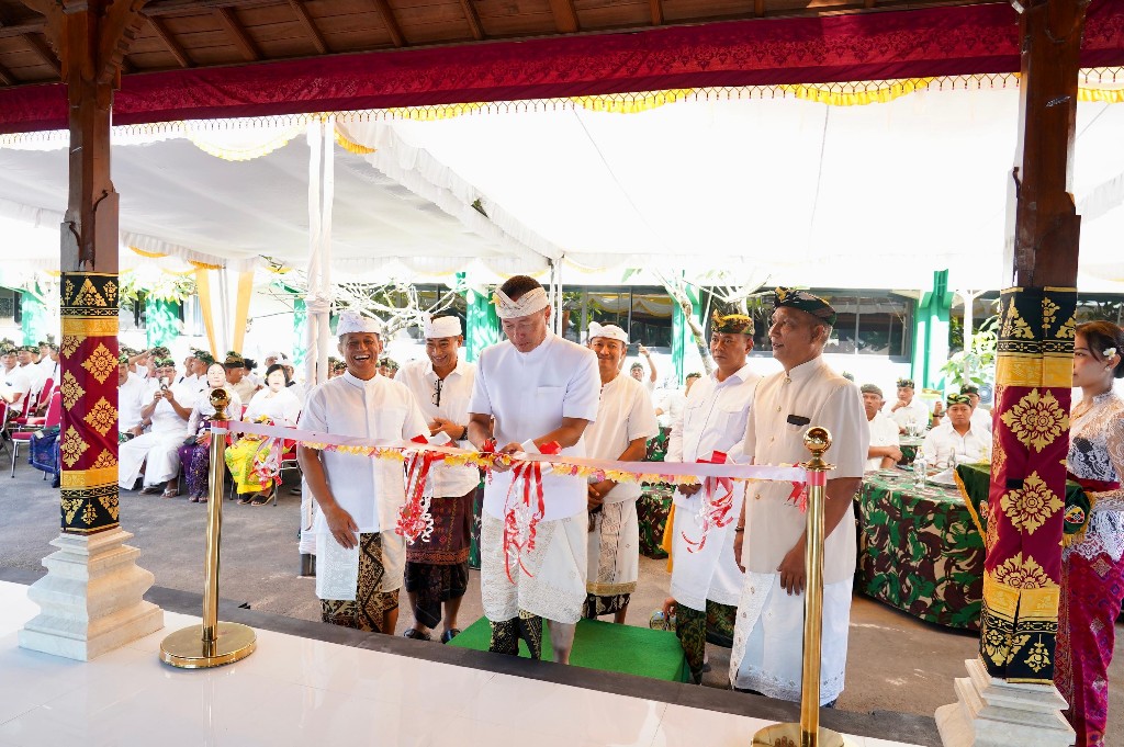 Kodam IX/Udayana Gelar Melaspas Wantilan Pura Agung Udayana Dipimpin Langsung Pangdam