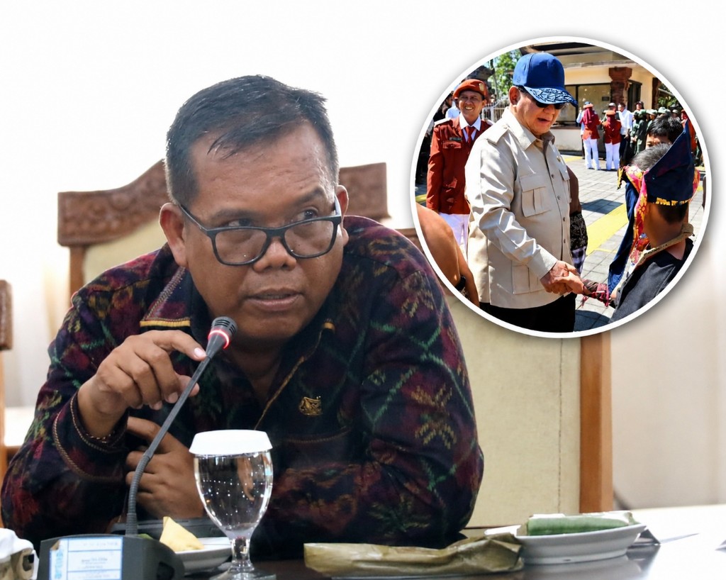 Dokumentasi dari - Apresiasi Prestasi Pemprov. Bali, Gede Harja Minta Tak Euforia, Benahi Jalan - Jalan Rusak, Heran Presiden Prabowo Tanpa Didampingi Pejabat Daerah