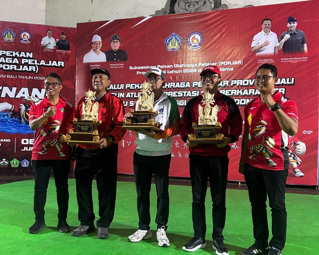 Denpasar Pertahankan Juara Umum Porjar Bali 2026