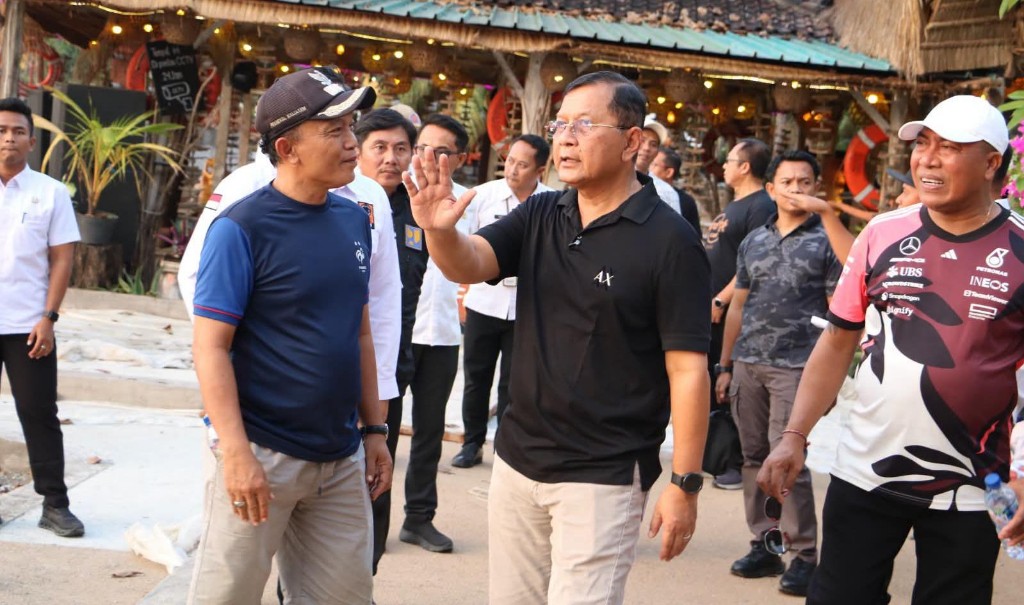Penataan Kawasan Pantai Lovina Rampung 92 Persen, Bupati dan Wabup Buleleng Bersama Forkopimda Tinjau Langsung
