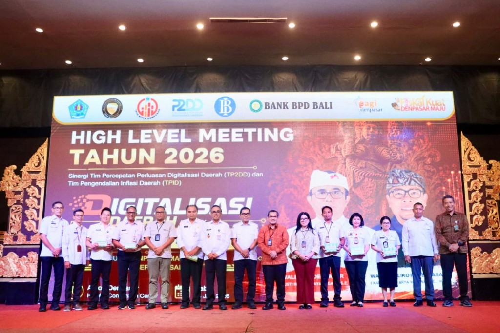 HLM TP2DD dan TPID, Pemkot Denpasar Pacu Transaksi Digital dan Stabilitas Harga