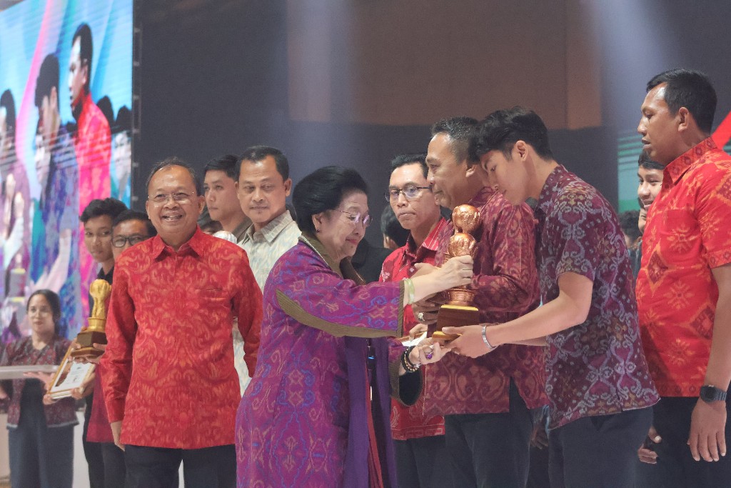 Megawati Hadiri Penutupan Bulan Bung Karno di Bali