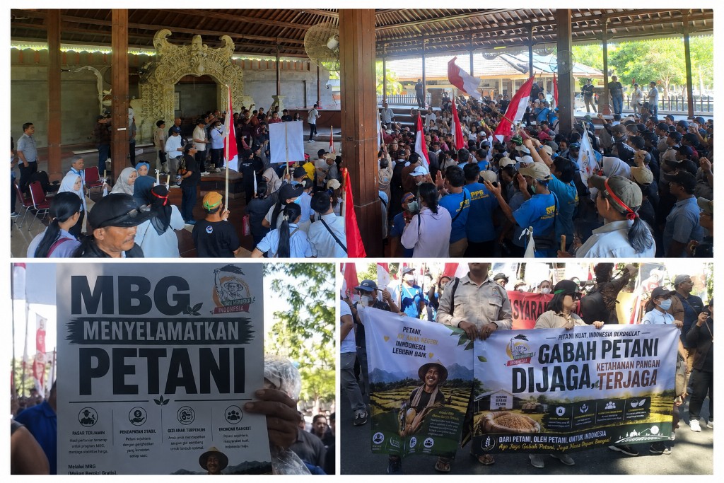 Dukung MBG Program Prioritas Presiden Prabowo, Demo DPRD dan Gubernur, Soroti Isu Lokal: Sampah - Dugaan Pembabatan Hutan di Bali