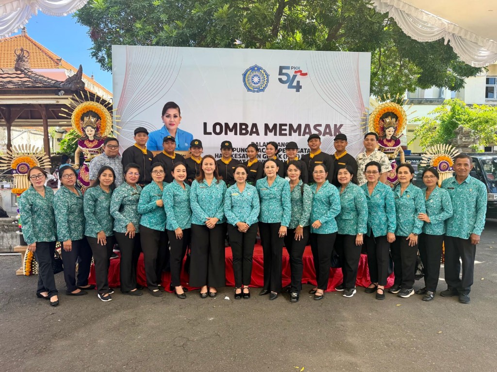 TP PKK Badung Tampil Percaya Diri di Lomba HKG PKK Ke-54 Tingkat Provinsi Bali