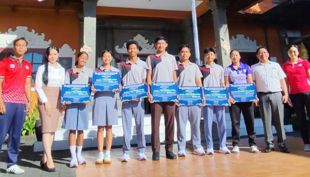 Sabet Medali Emas dan Perak Porsenijar Bali 2026, Siswa SMK Prada Diguyur Apresiasi Bebas Biaya Sekolah