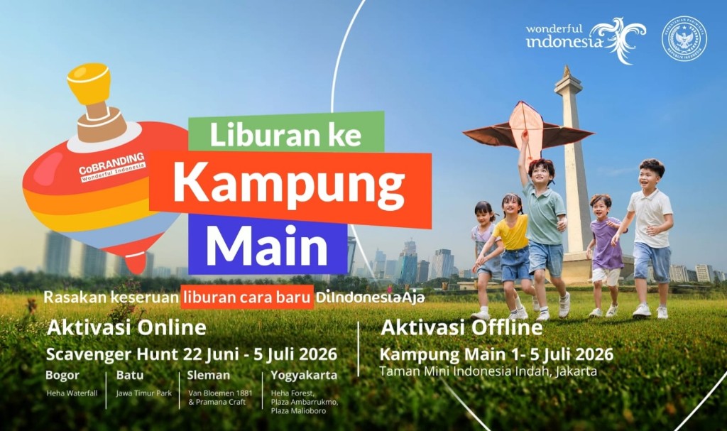 Kemenpar Hadirkan Kampung Main, Liburan Sekolah Penuh Edukasi dan Petualangan