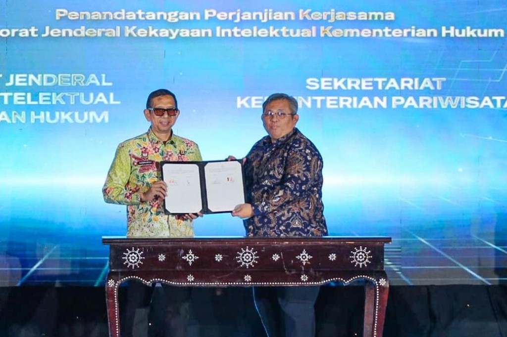 Kemenpar Gandeng Kemenkum, Perkuat Pelindungan Kekayaan Intelektual demi Daya Saing Pariwisata