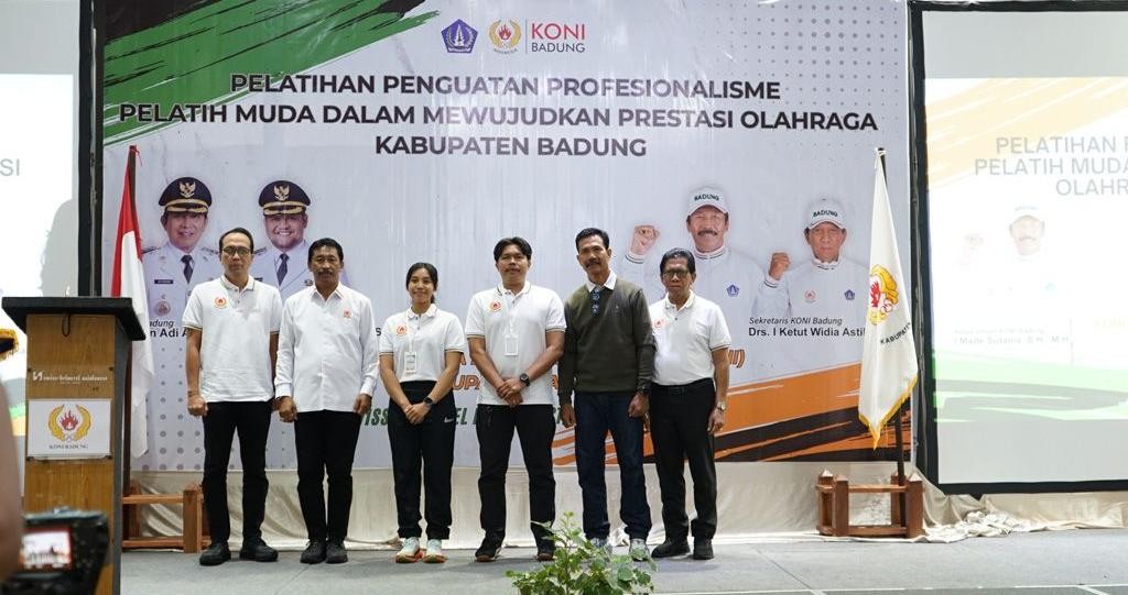KONI Badung Gelar TOT, Libatkan 100 Lebih Pelatih Muda
