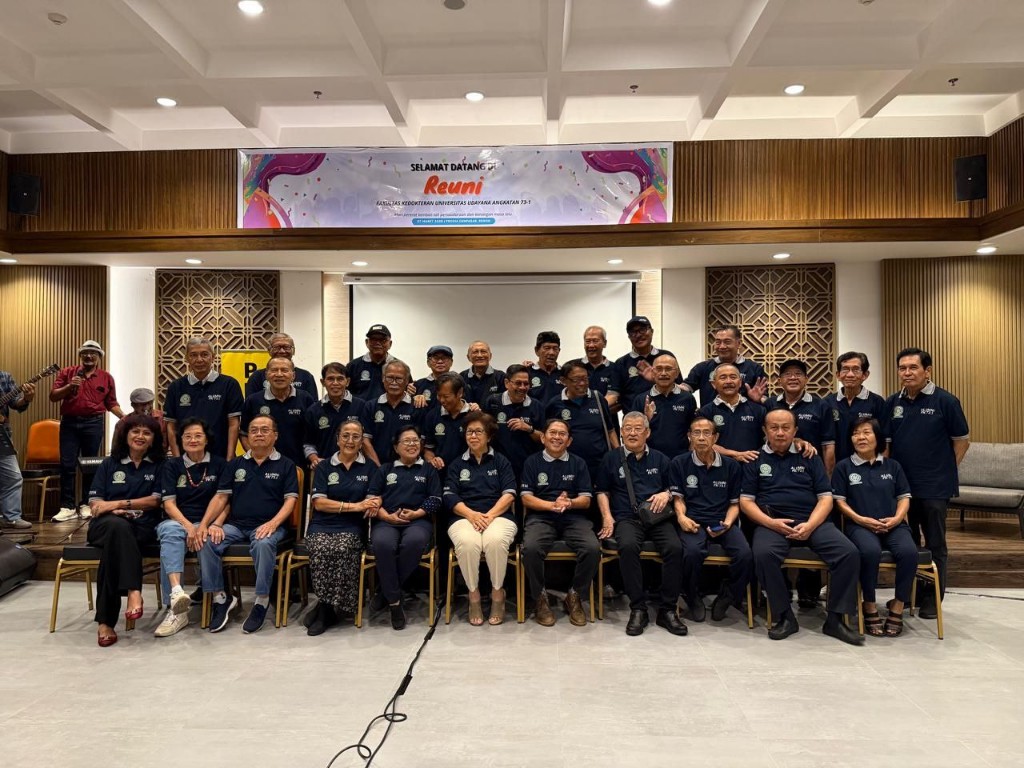 Reuni Alumni FK 73.1 Universitas Udayana Kenang Masa Kuliah di Graha Prodia