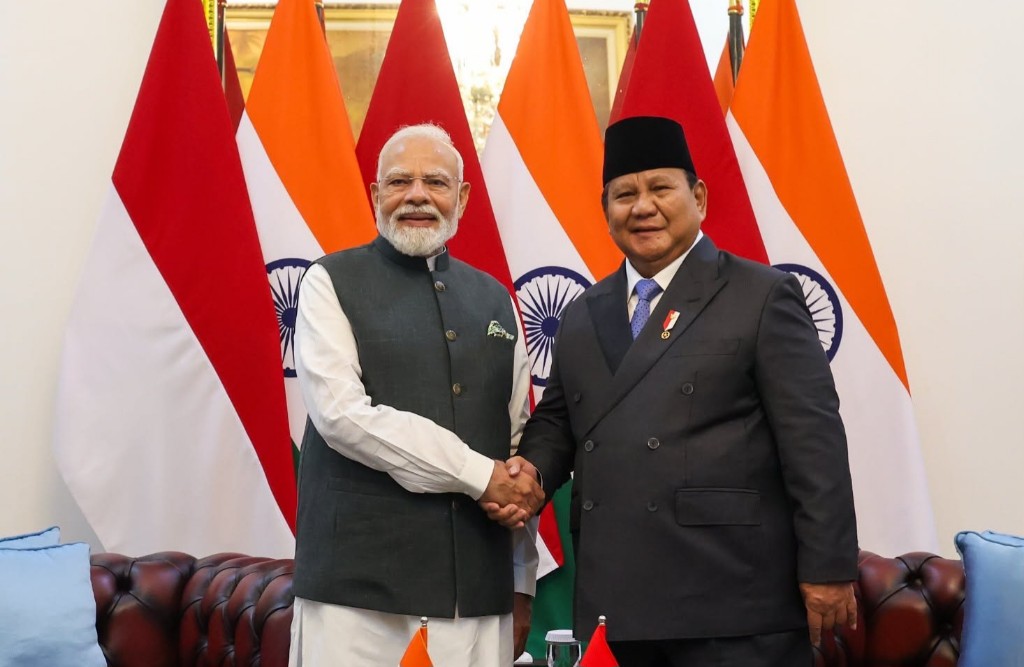 Indonesia-India Dua Demokrasi Terbesar di Dunia, Presiden Prabowo Ajak Bersatu Jaga Perdamaian Dunia dan Stabilitas Indo-Pasifik