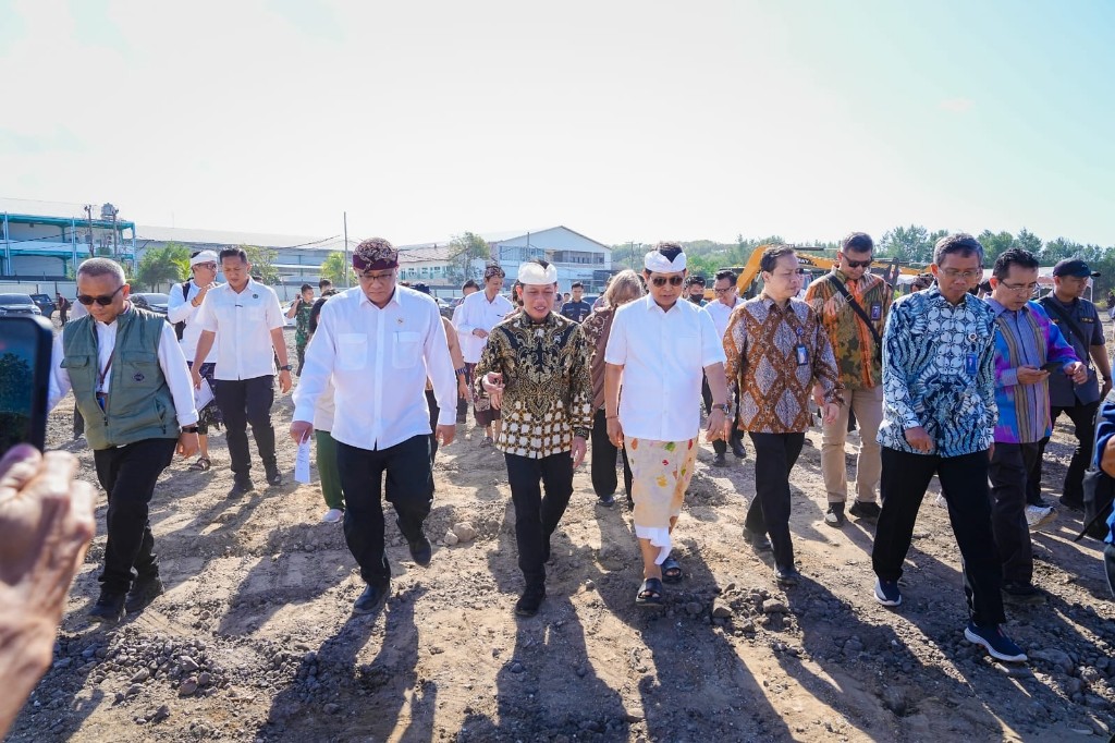 Bupati Adi Arnawa Hadiri Groundbreaking PSEL Denpasar Raya, Perkuat Solusi Sampah Berbasis Energi