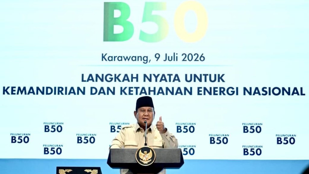 Presiden Prabowo Luncurkan Biodiesel B50, Indonesia Pangkas 44 Juta Ton Emisi CO₂ dan Jadi Sorotan Dunia
