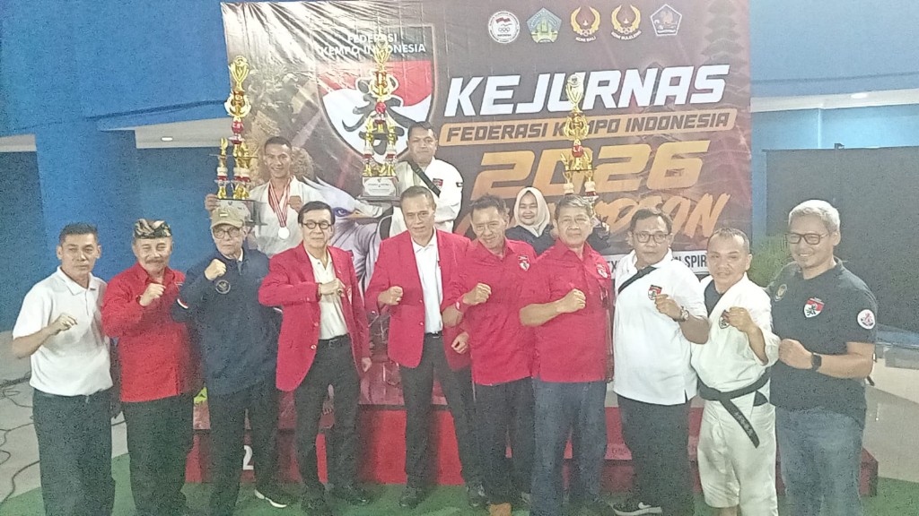 Dokumentasi dari - Prof. Yasonna Laoly, Ketum PP FKI Tutup Gelaran Kejurnas Kempo FKI 2026 di Buleleng, Bali