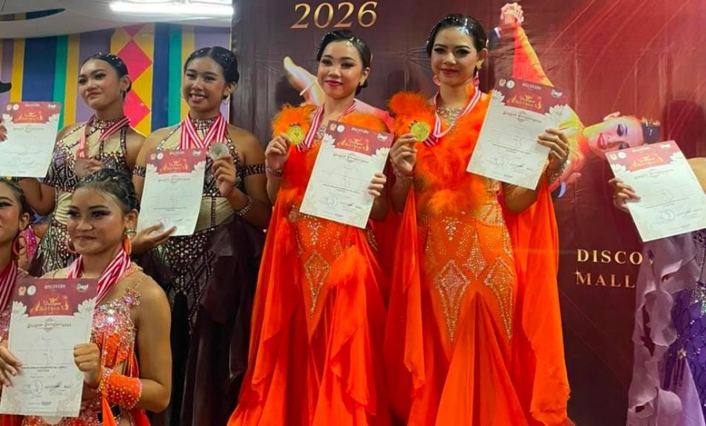 Dancesport Buleleng Raih 55 Medali di Bali Open National X 2026
