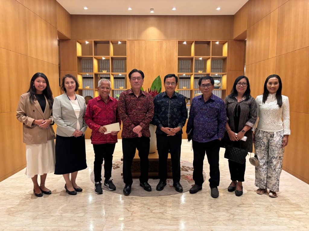 Rektor Dwijendra dan Konjen Jepang Bahas Tindak Lanjut Pengembangan Padi Organik