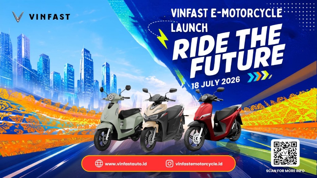  Masyarakat Indonesia akan Mendapat Kesempatan Perdana Melihat Jajaran E-Motorcycle VinFast