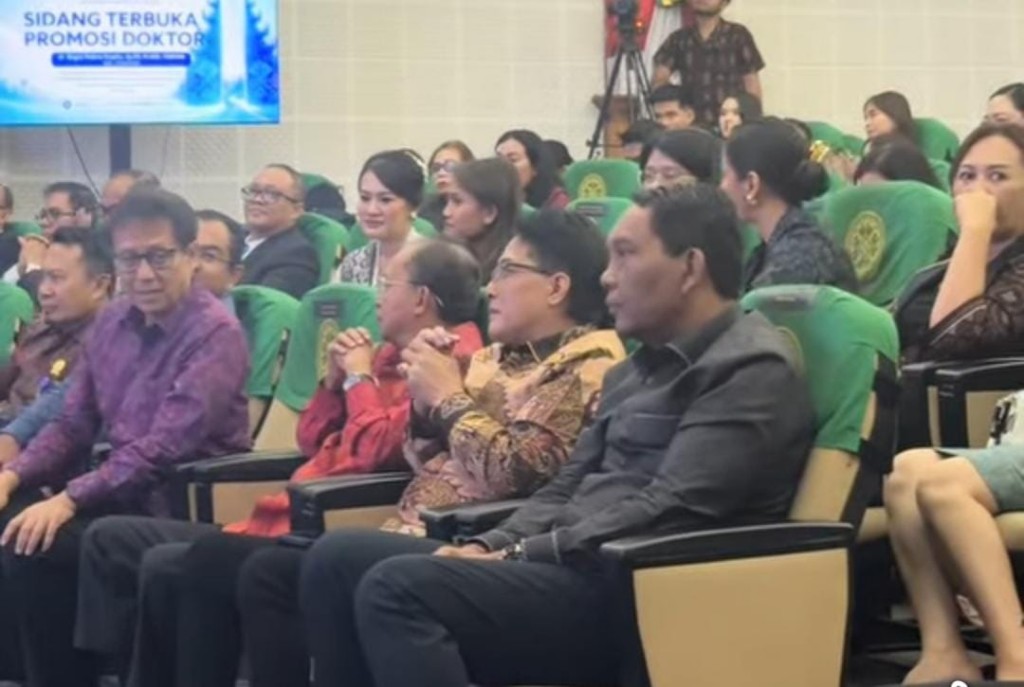 Ketua DPRD dan Bupati Hadiri Sidang Promosi Doktor Kepala Dinas Kesehatan Badung, Wujud Dukungan Peningkatan Kualitas SDM