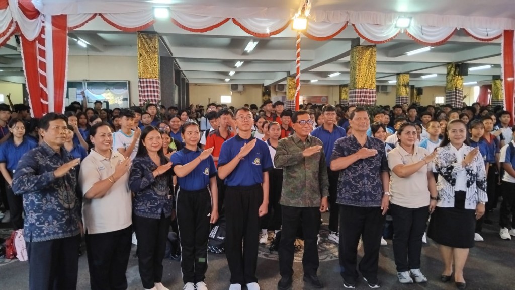 SMK PGRI 5 Denpasar Terima 894 Siswa Baru, Bangun Komitmen Berbudaya Keadaban Digital