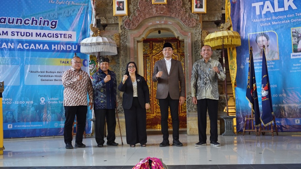 STAH Dharma Nusantara Jakarta Resmi Meluncurkan Program Magister Pendidikan Agama Hindu, Perkuat SDM Hindu Berdaya Saing Global