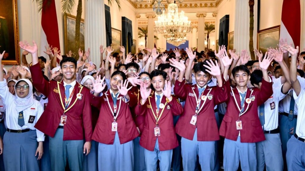 Hari Anak Nasional, Pelajar SMAN 55 Jakarta Wujudkan Mimpi Menjejak Istana Kepresidenan