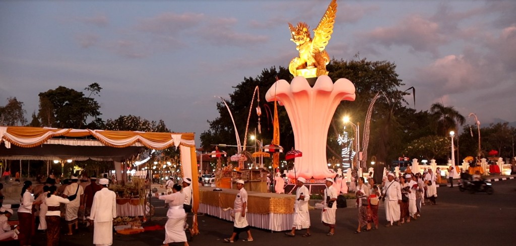 Dokumentasi dari - Pemkab Buleleng Gelar Upacara Mamungkah, Melaspas, Ngenteg Linggih, di Kawasan Tugu Singa Ambara Raja