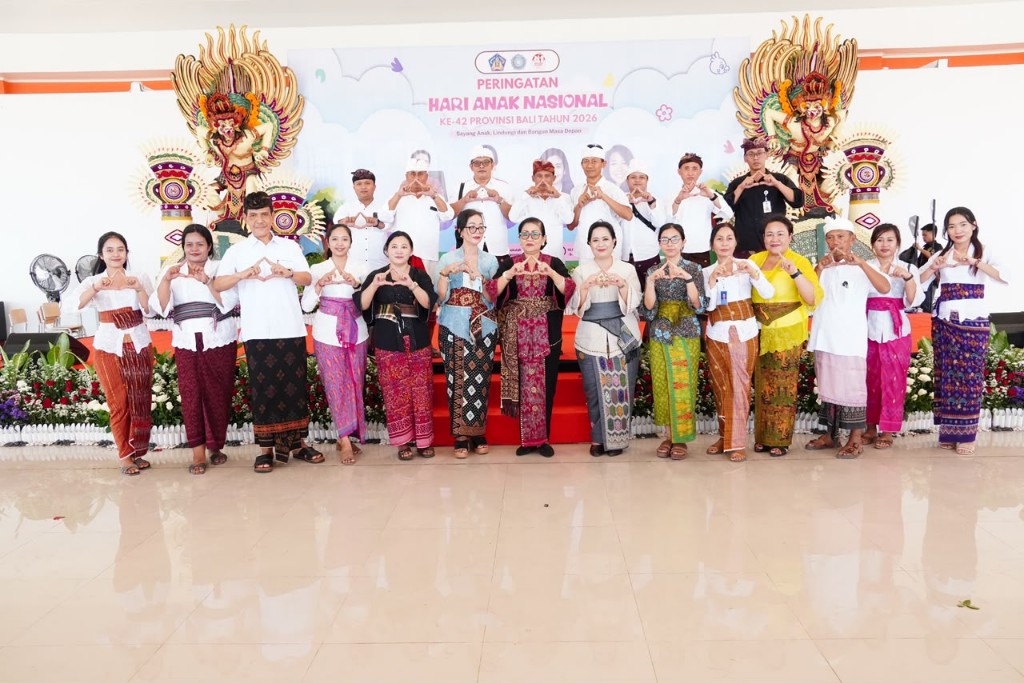 Refleksi Hari Anak Nasional ke-42, Ny. Putri Koster: Peran Orang Tua Jadi Kunci Membangun Generasi Unggul