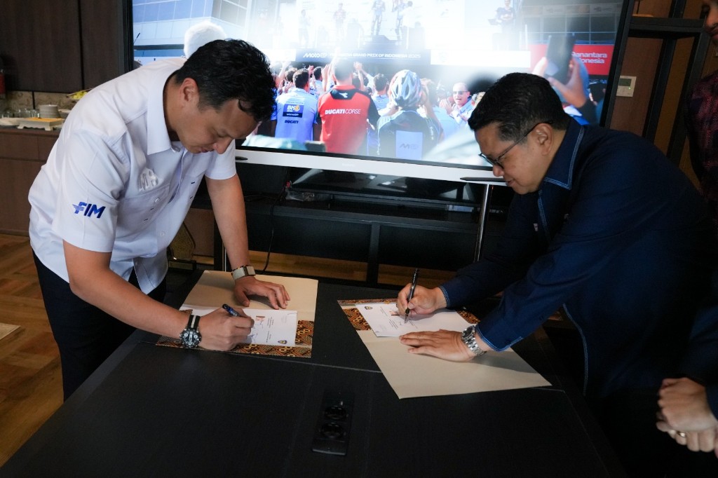 Dokumentasi dari - Dukung Mario Aji dan Veda Ega, ITDC-IMI Tandatangani Pembelian 8.000 Tiket MotoGP Indonesia 2026