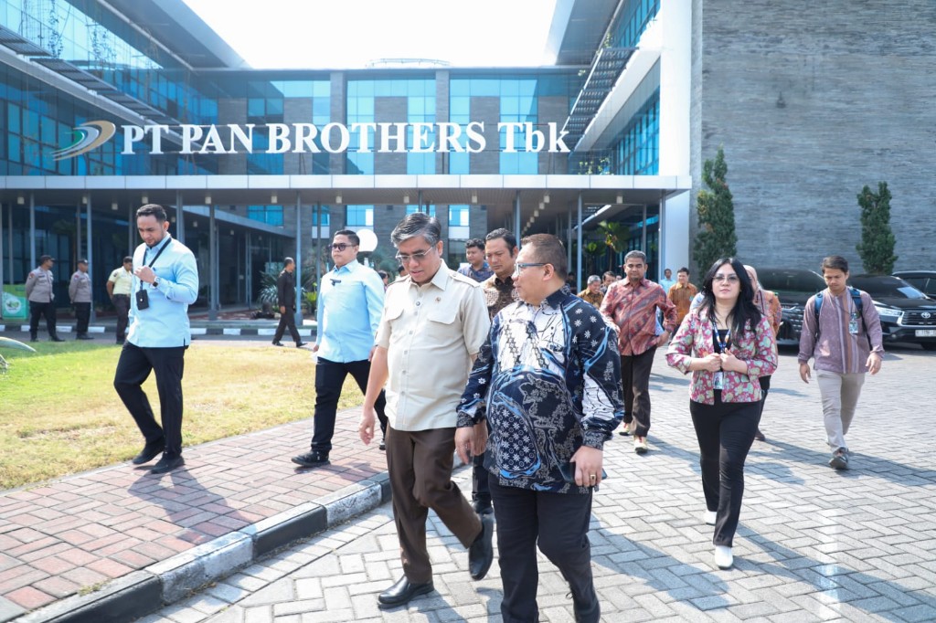 Tinjau PT Pan Brothers Tbk, Menaker Soroti Komitmen Perusahaan Mempekerjakan Penyandang Disabilitas