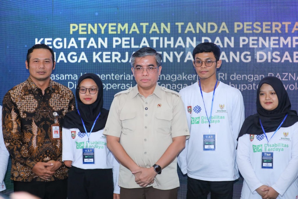 Menaker: Penyandang Disabilitas Harus Mendapat Kesempatan Kerja yang Setara
