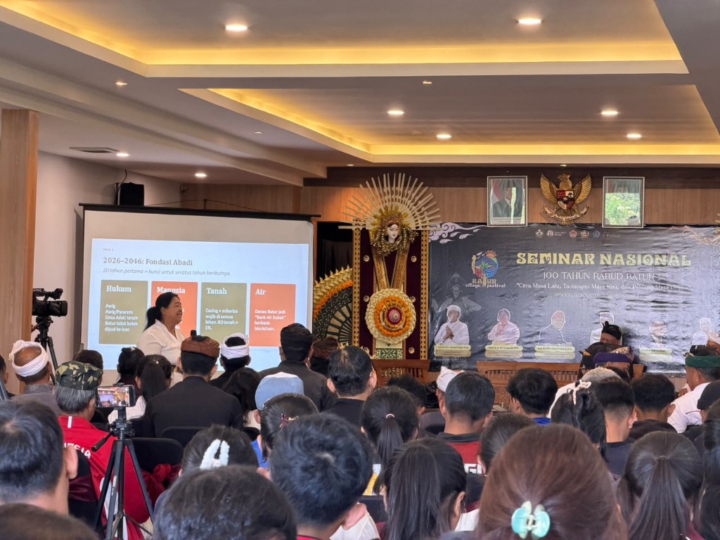 Belajar dari Sejarah, Rekomendasi Seminar Nasional Seratus Tahun Rarud Batur