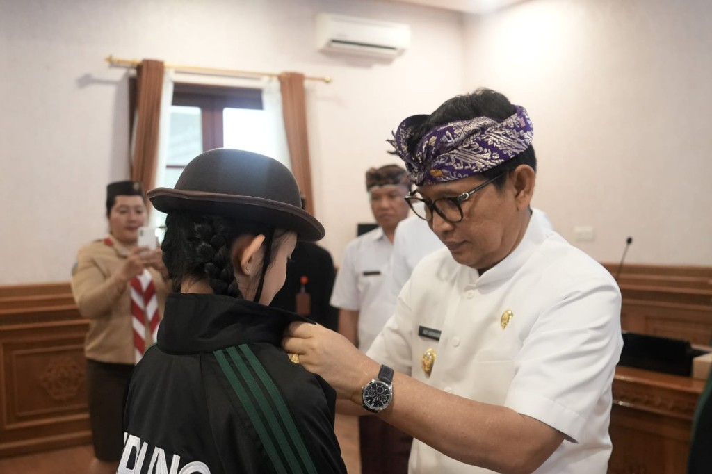Bupati Adi Arnawa Lepas Kontingen Pramuka Badung ke Jambore Nasional, Dorong Ukir Prestasi dan Harumkan Nama Daerah