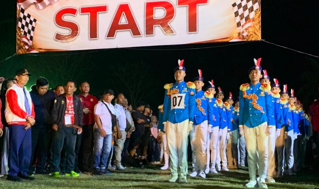 19 Regu Ikuti Lomba Gerak Jalan 45 KM, Meriahkan HUT RI ke-81