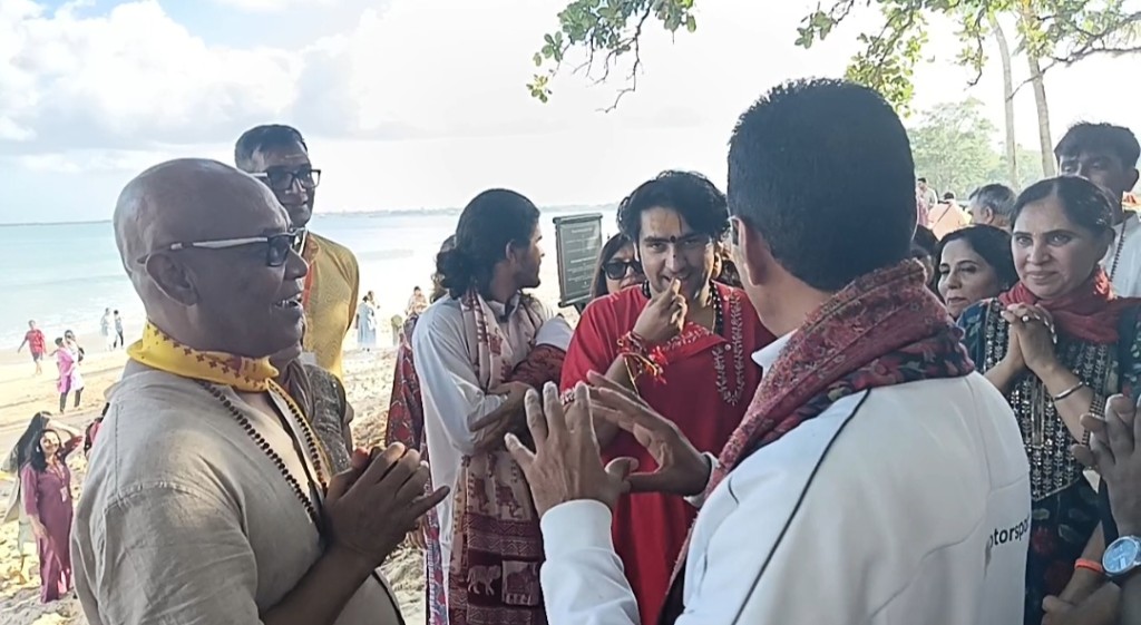 Dewa Rai Dikenal "Macan Dewan" Ungkap Sisi Spiritual Saat Bertemu Baba Bageshwar Dham di Bali