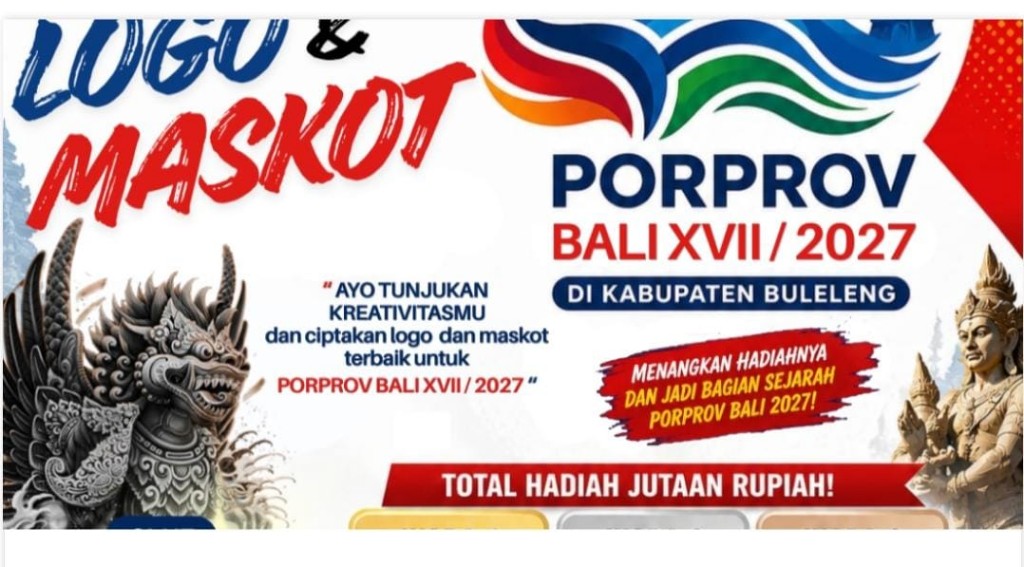 Menuju Porprov Berkualitas : KONI BALI Sayembarakan Logo dan Maskot Porprov 2027