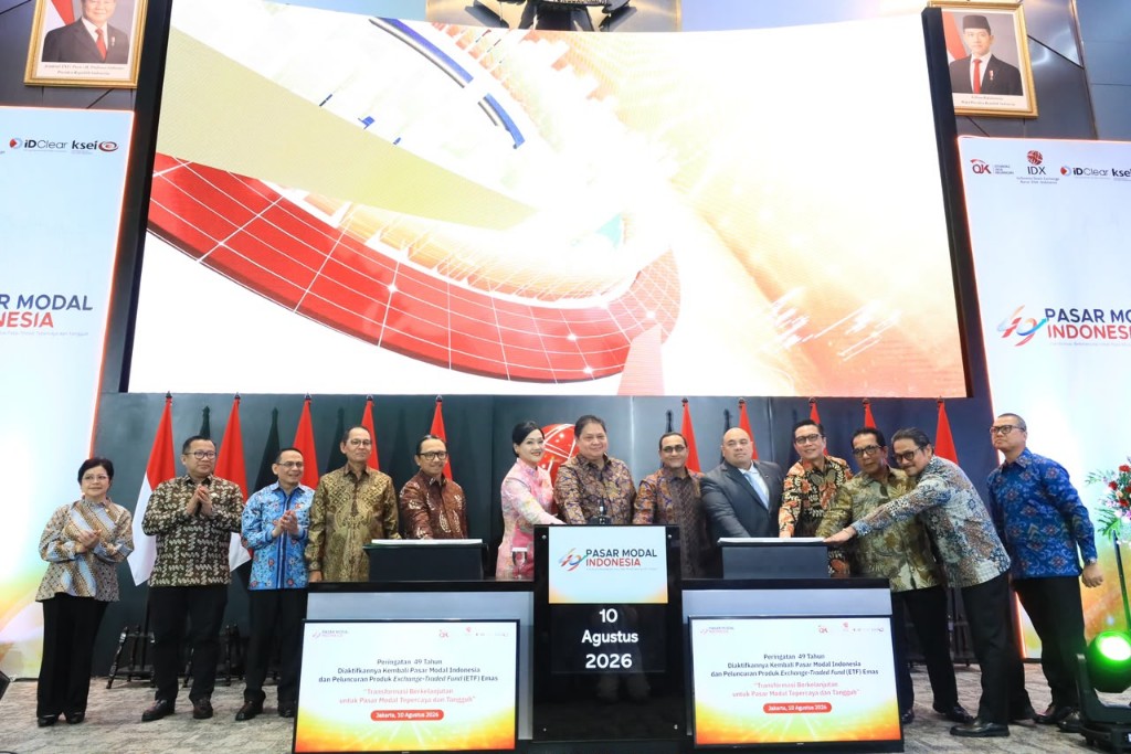 HUT ke-49 Pasar Modal Indonesia, OJK Perkuat Integritas dan Luncurkan ETF Emas