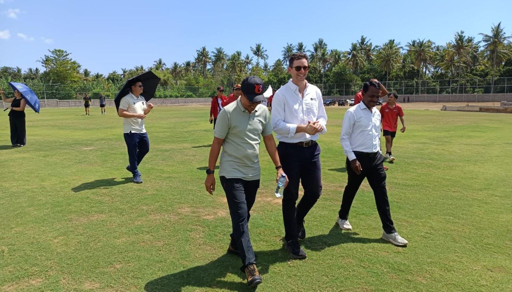 Lapangan Cricket Bertaraf Internasional akan Dibangun di Grokgak, Buleleng, Bali