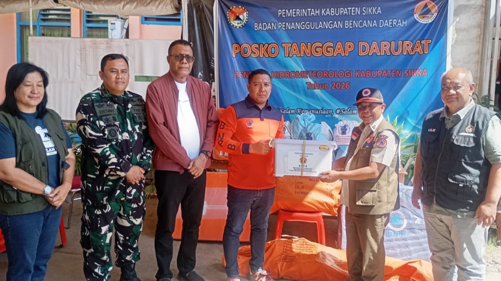 BNPB Gerak Cepat Salurkan Bantuan Logistik untuk Korban Gempa Maumere dan Pulau Palue